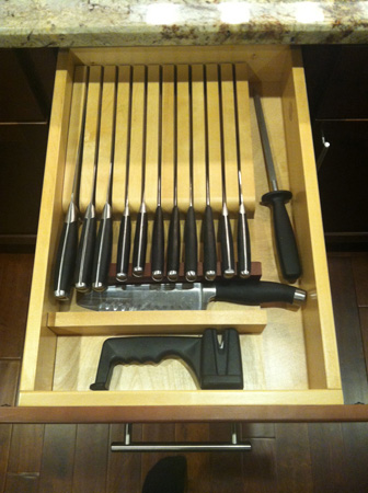 Drawer Knife Block