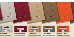 garage cabinet finishes